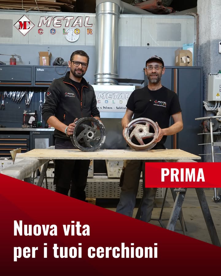 🔧 I tuoi cerchioni meritano una seconda occasione!
Graffi, segni del