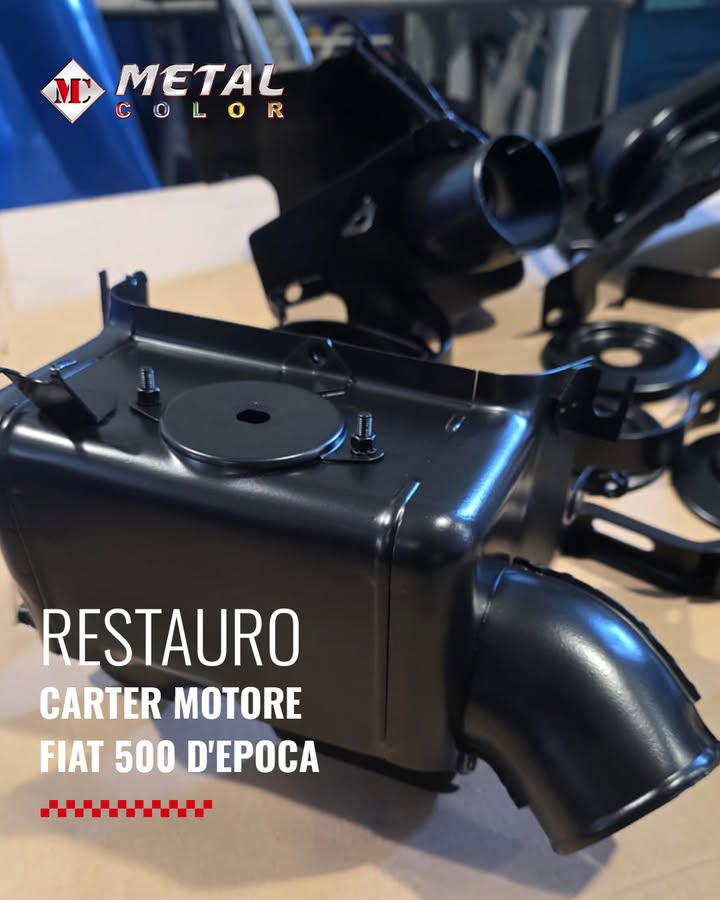 Abbiamo riportato a nuova vita il carter motore di una